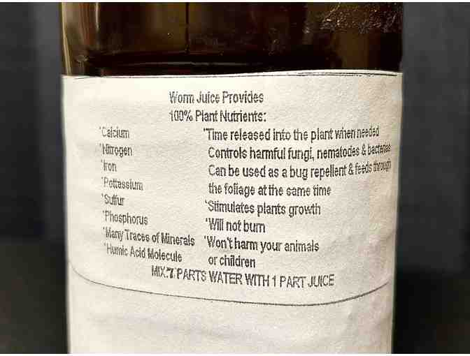 Organic Worm Juice for Plants from Underground Worm Connection