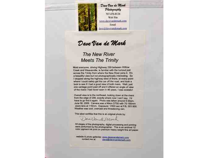 The New River Meets The Trinity Photo by Dave Van de Mark