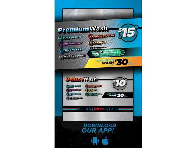 Five Premium Car Washes to Crater Car Wash #6