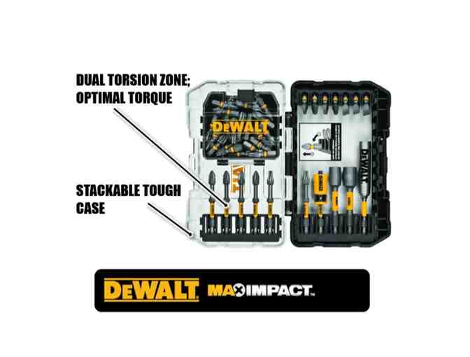 DeWalt Max Impact 40 Piece Screwdriver Bit Set from Fasteners Inc.