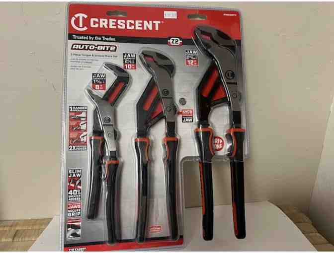 Crescent 3-piece Tongue & Grove Pliers Set from Fasteners Inc.