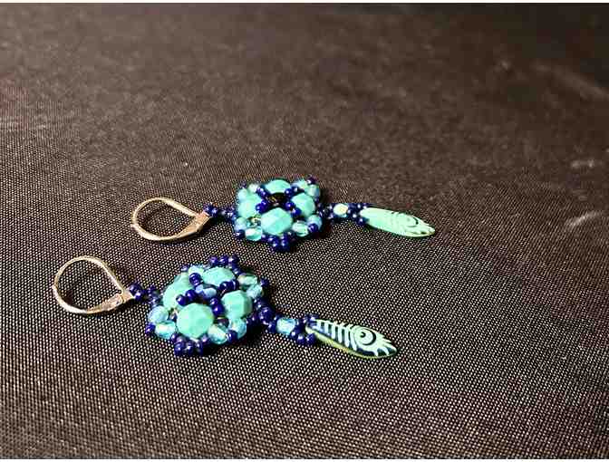 Locally Handmade Boho Beaded Earrings