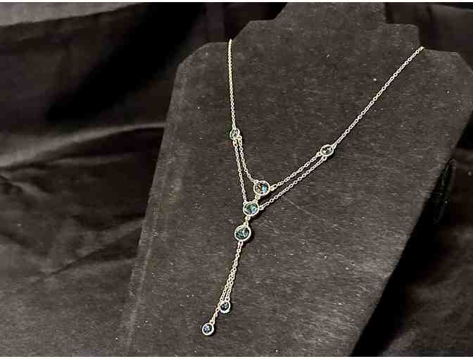 Aquamarine Necklace and Earring Set