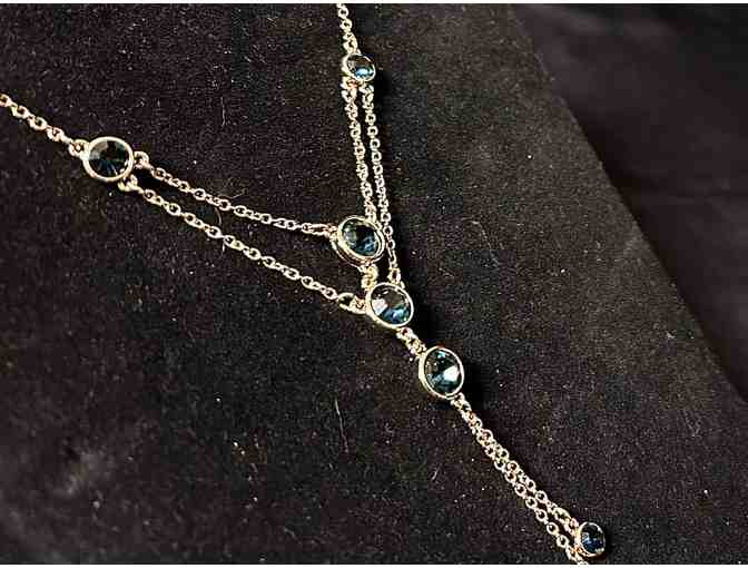 Aquamarine Necklace and Earring Set