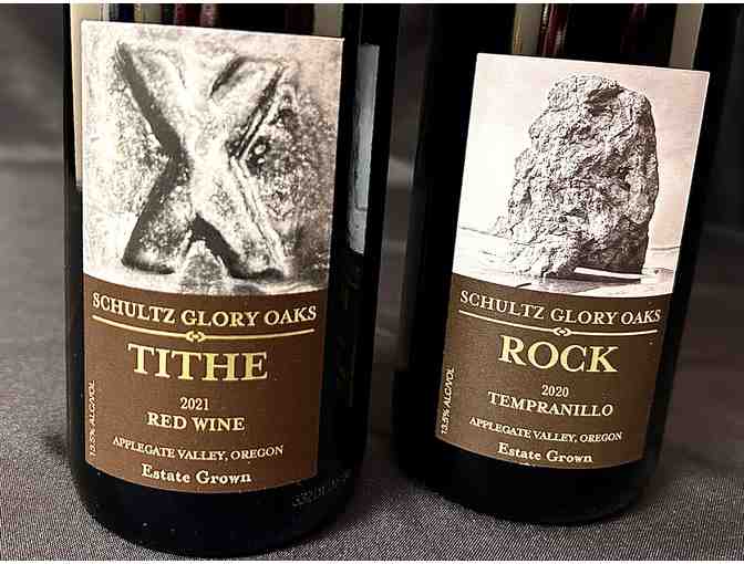 Red and White Wine from Schultz Glory Oaks