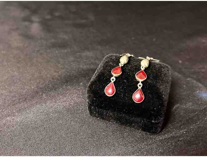 Charming Vintage Pomegranate Earrings