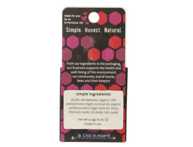 Portland Bee Balm Tinted Lip Balm Set - 3-Pack