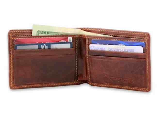 Smathers and Branson Rainbow Trout Skin Needlepoint Bi-Fold Wallet - Photo 2