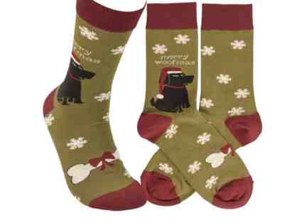 Merry Woofmas Socks