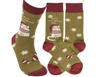 Feliz Naughty Cat Socks