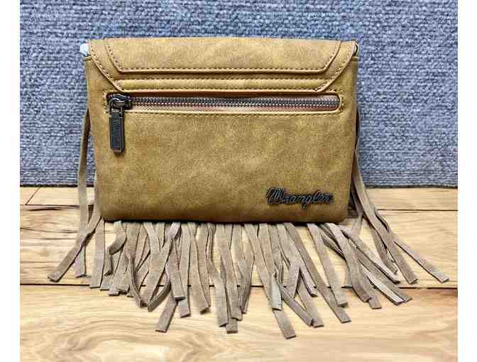 Wrangler Suede Clutch Purse