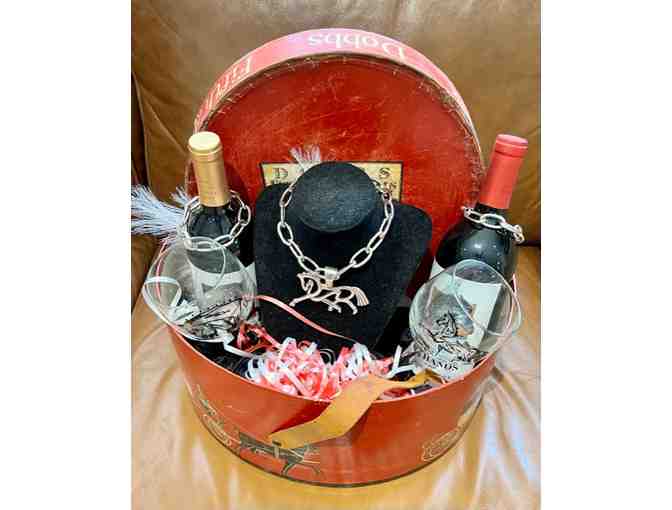 Hat Box Gift Basket