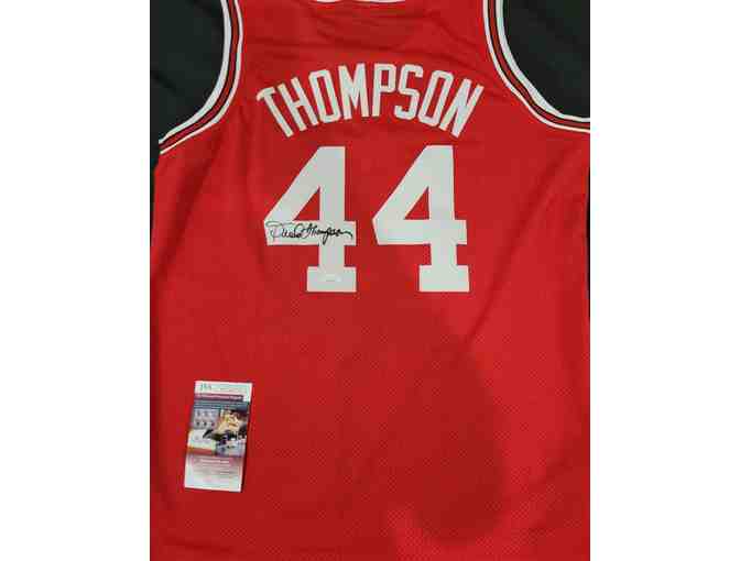 David Thompson Autographed NC State Jersey