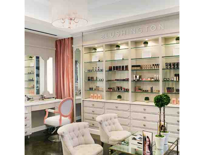 Blushington Dallas - Full face make-up application