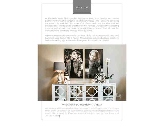 Kimberly Wylie Photography - Photography Session with 16' x 20' Classic Print