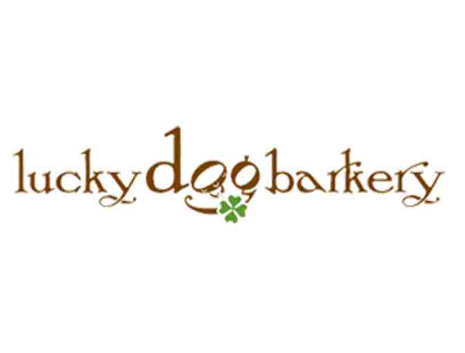 Lucky Dog Barkery--Dog treat and toy basket