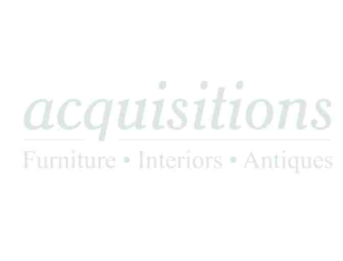 $500.00 Gift Certificate to Acquisitions Interiors