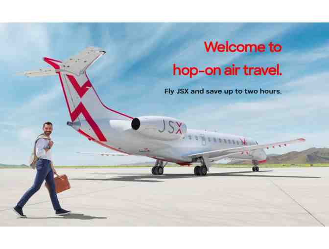 2 Roundtrip tickets on JSX - A hop on jet service operating in California