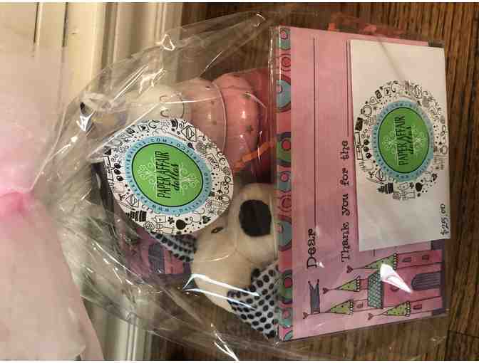 Favorite Baby Girl Things Basket plus a $25 Gift Certificate to Paper Affair