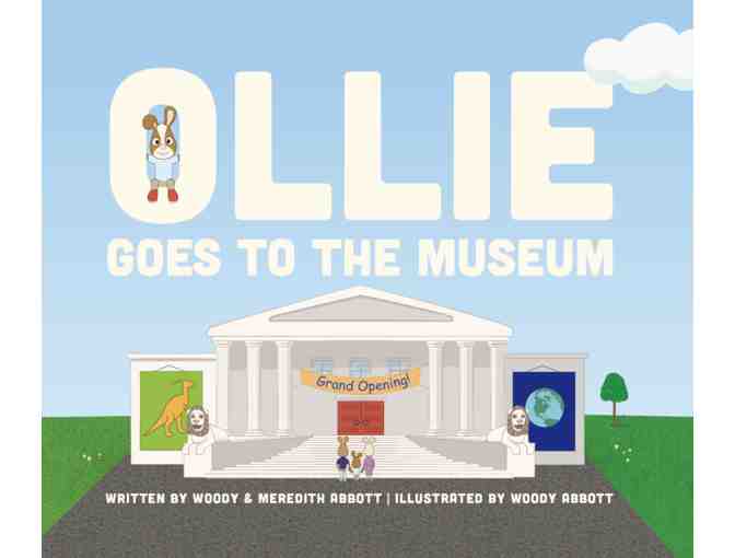 Rabbott Kids Happy Board + a copy of 'Ollie Goes to the Museum'