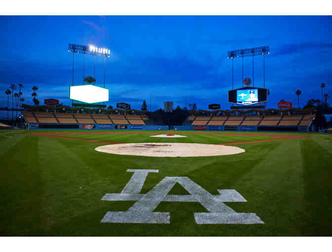 4 Tickets to an L.A. Dodgers Home Game + a signed baseball by Clayton Kershaw