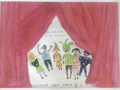 Abe Shainberg Watercolor