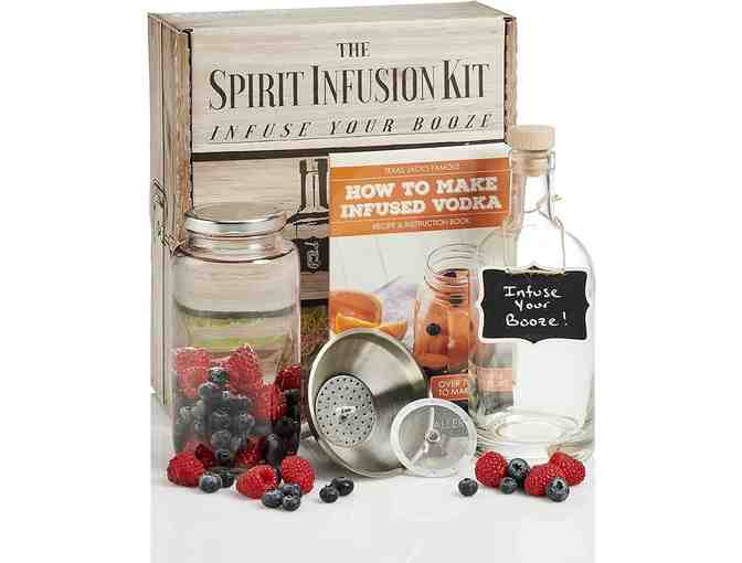 Spirit Infusion Kit - Infuse Your Booze - Alcohol Infusion Kit with Recipes to Make Over