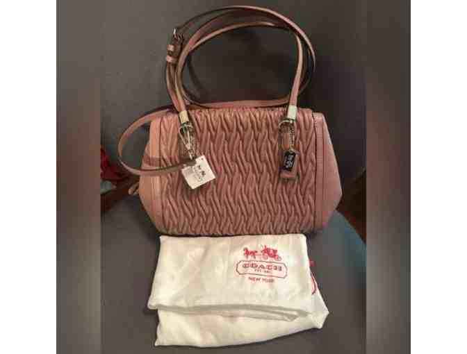 Coach Madeline East West Satchel in Tea Rose - Photo 1