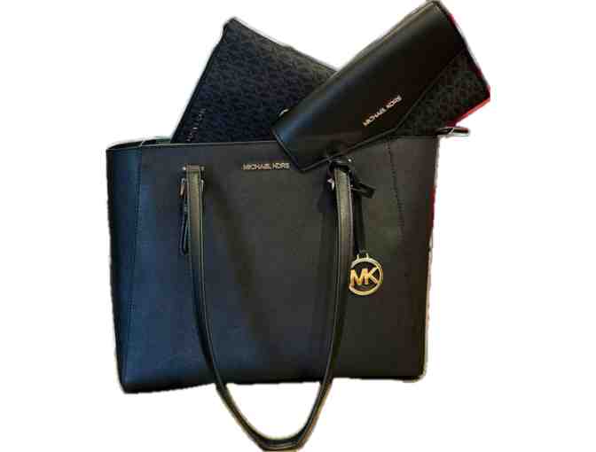 Micheal Kors jet set tote set - Photo 1