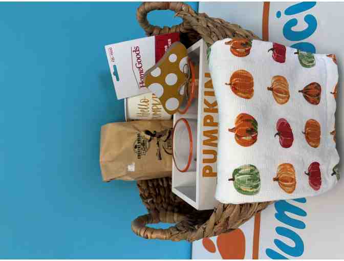 fall themed basket HomeGoods Gift card