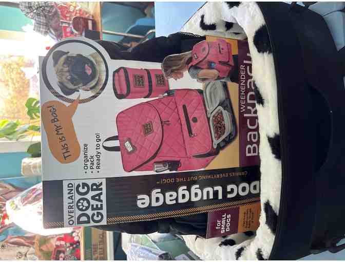 Dog Backpack and travel bed