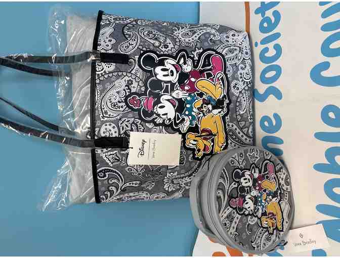 Vera Bradley Disney Throw pillow, Tote, And Crossbody bag set - Photo 2