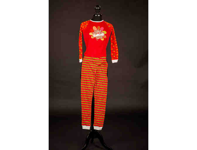 Dollie & Me 'Top Turkey' Matching Pajamas (size 14 & 18' Doll)