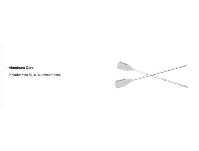 Tobin Sports Inflatable Boat w/Aluminum Oars