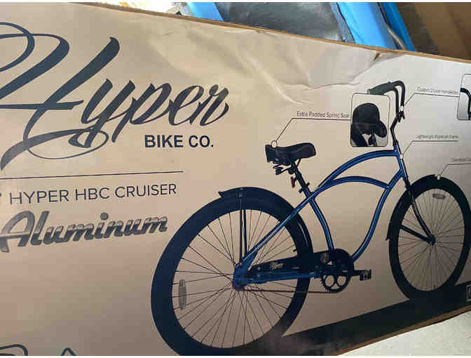 26in Hyper HBC Cruiser Bike in Blue