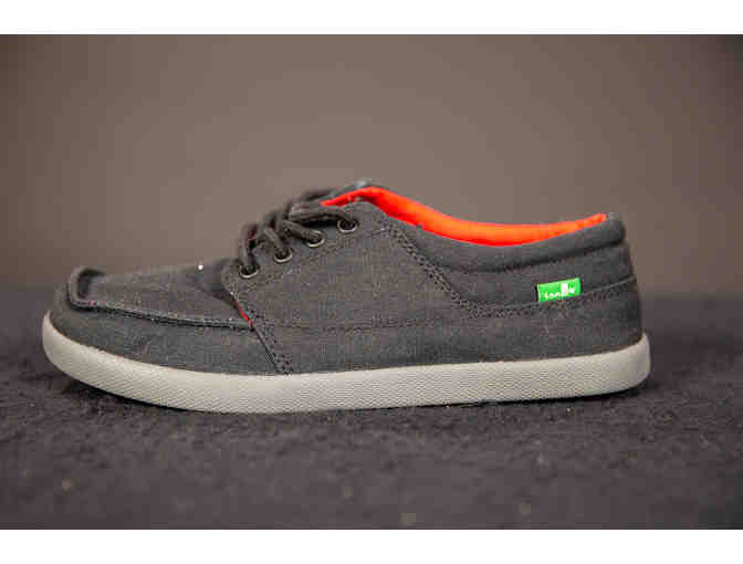 Sanuk Lil TKO Shoes Kid's (size 5 - Black/Red)