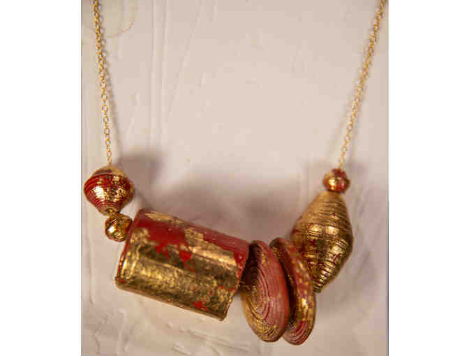 31 Bits - Moonlight Falls Orange/Gold