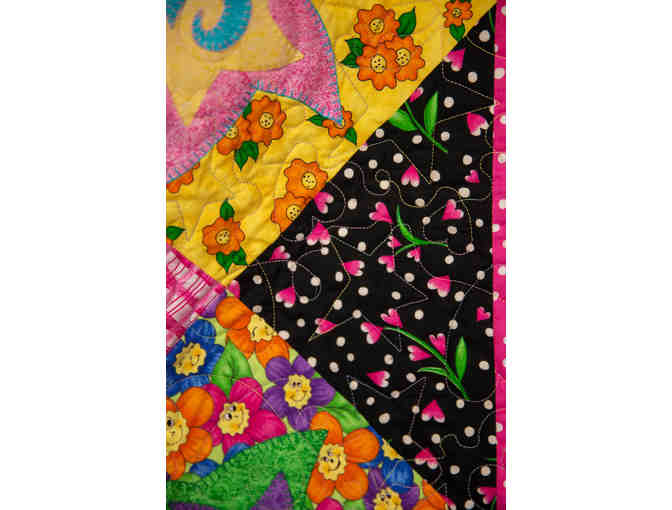 Happy Stars Lap Quilt