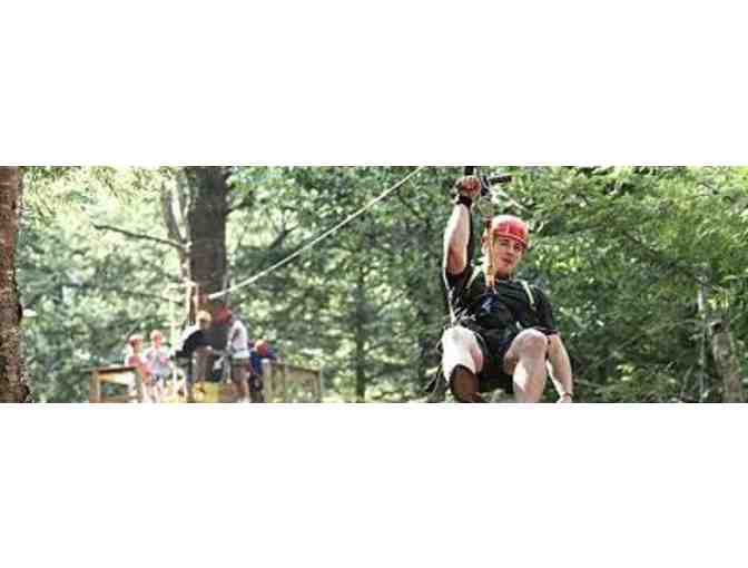2 Gift Cards to Zipline Adventure Mid-Mountain Tour!