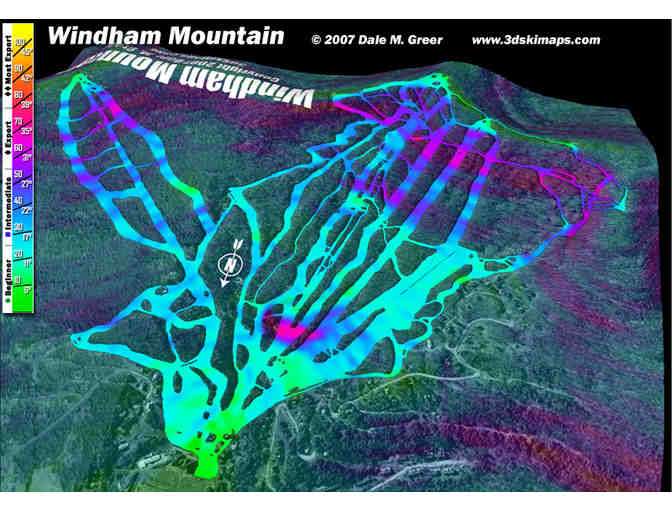 2 lift tickets for Windham Mountain 2018-2019 season