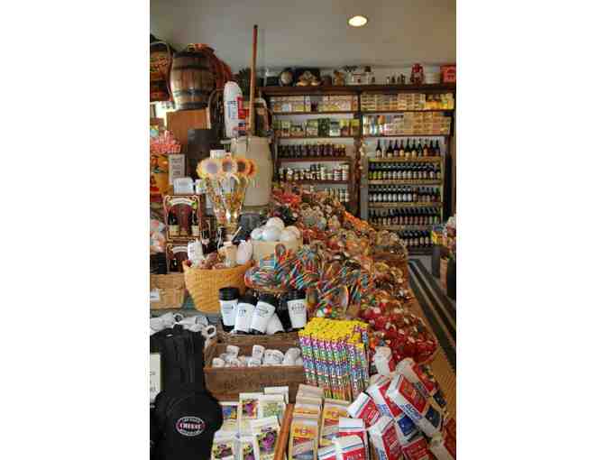 Last Chance Cheese & Antiques $100 Gift Certificate plus Last Chance and Beer Basket