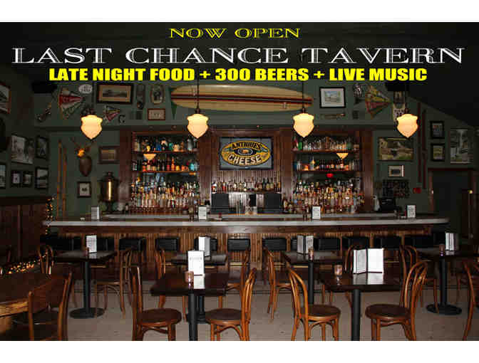 Last Chance Cheese & Antiques $100 Gift Certificate plus Last Chance and Beer Basket