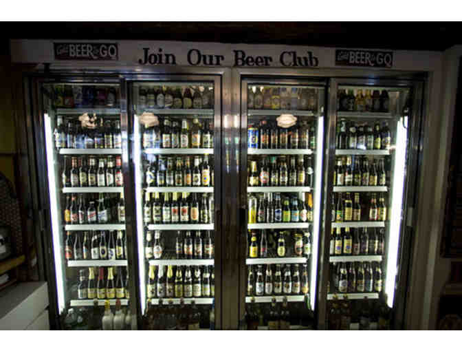 Last Chance Cheese & Antiques $100 Gift Certificate plus Last Chance and Beer Basket