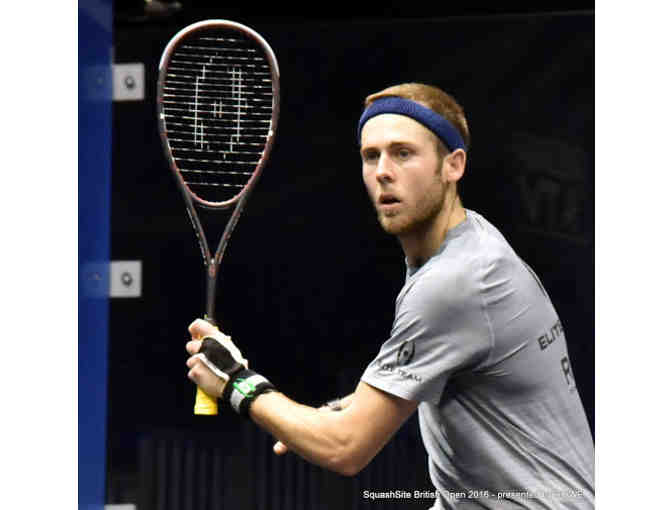 Challenge the Pro Squash Match against #16 in the world, Ryan Cuskelly
