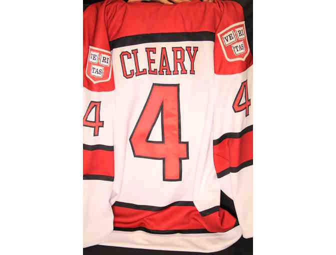 Coach Bill Cleary '56 Signed Jersey