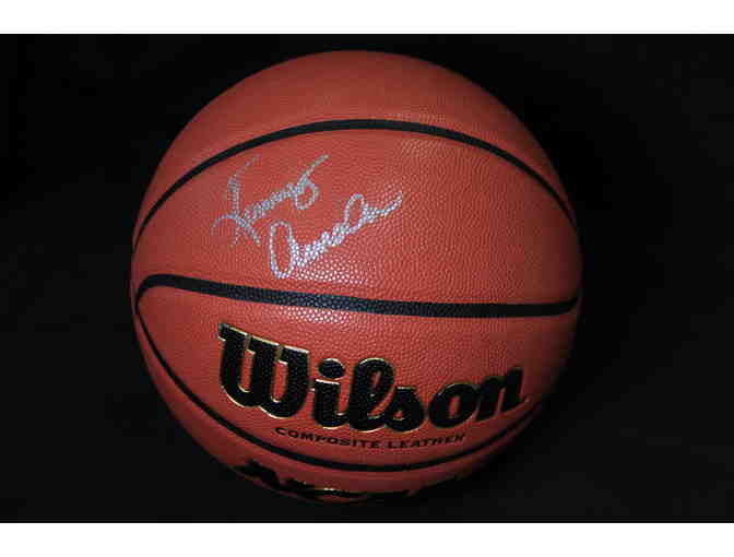 Tommy Amaker Signed Basketball
