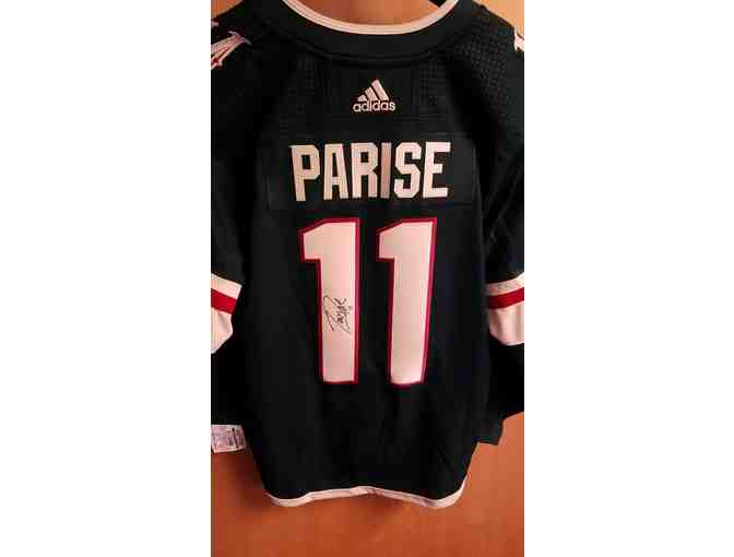 Zach Parise Signed Jersey