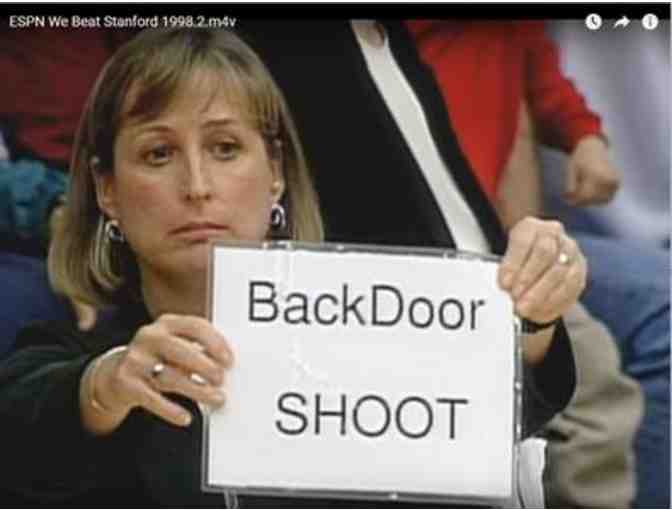 Kathy Delaney-Smith Signed Basketball