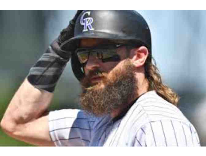 Charlie Blackmon Signed Baseball Bat