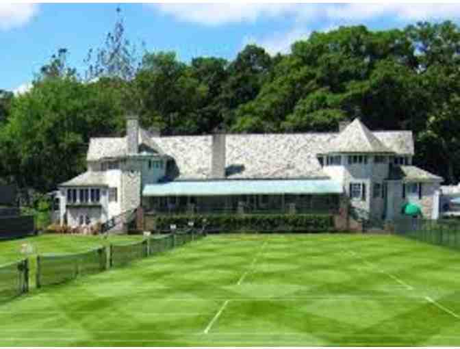 Longwood Cricket Club | Two Hours of Tennis on Grass Court and Drinks on the Porch!